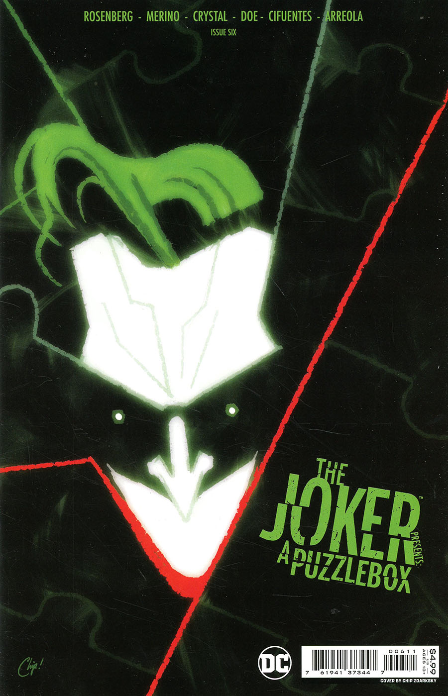 Joker Presents A Puzzlebox #6 Cover A Regular Chip Zdarsky Cover