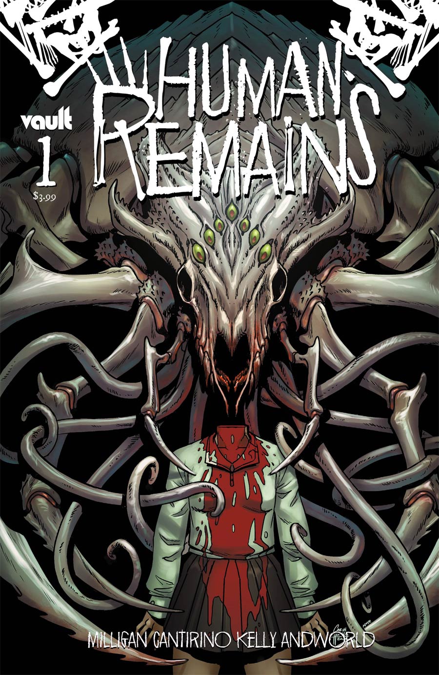 Human Remains #1 Cover C Incentive Corin Howell Variant Cover