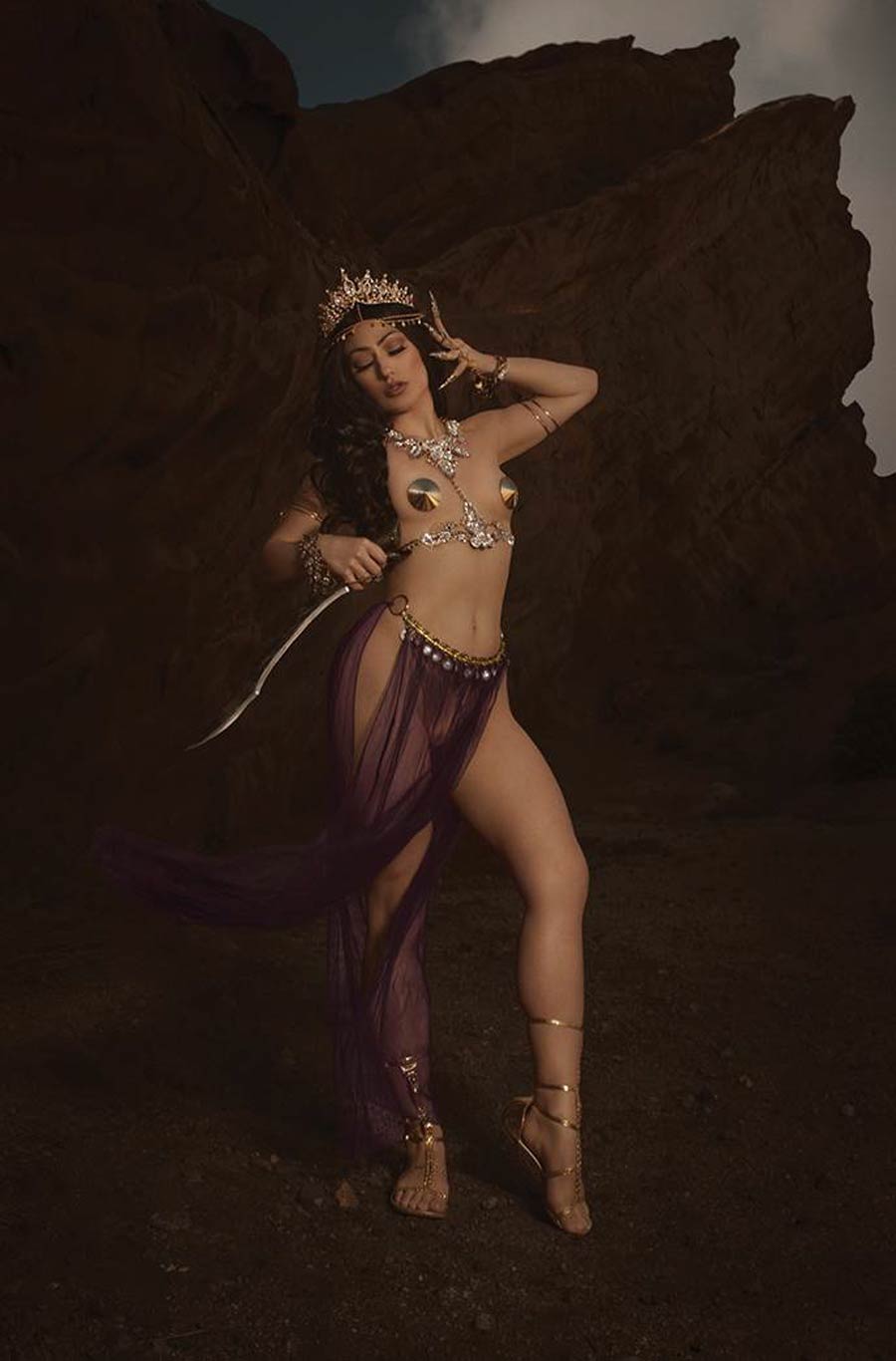 Dejah Thoris Versus John Carter Of Mars #3 Cover O Incentive Rachel Hollon Cosplay Photo Virgin Cover