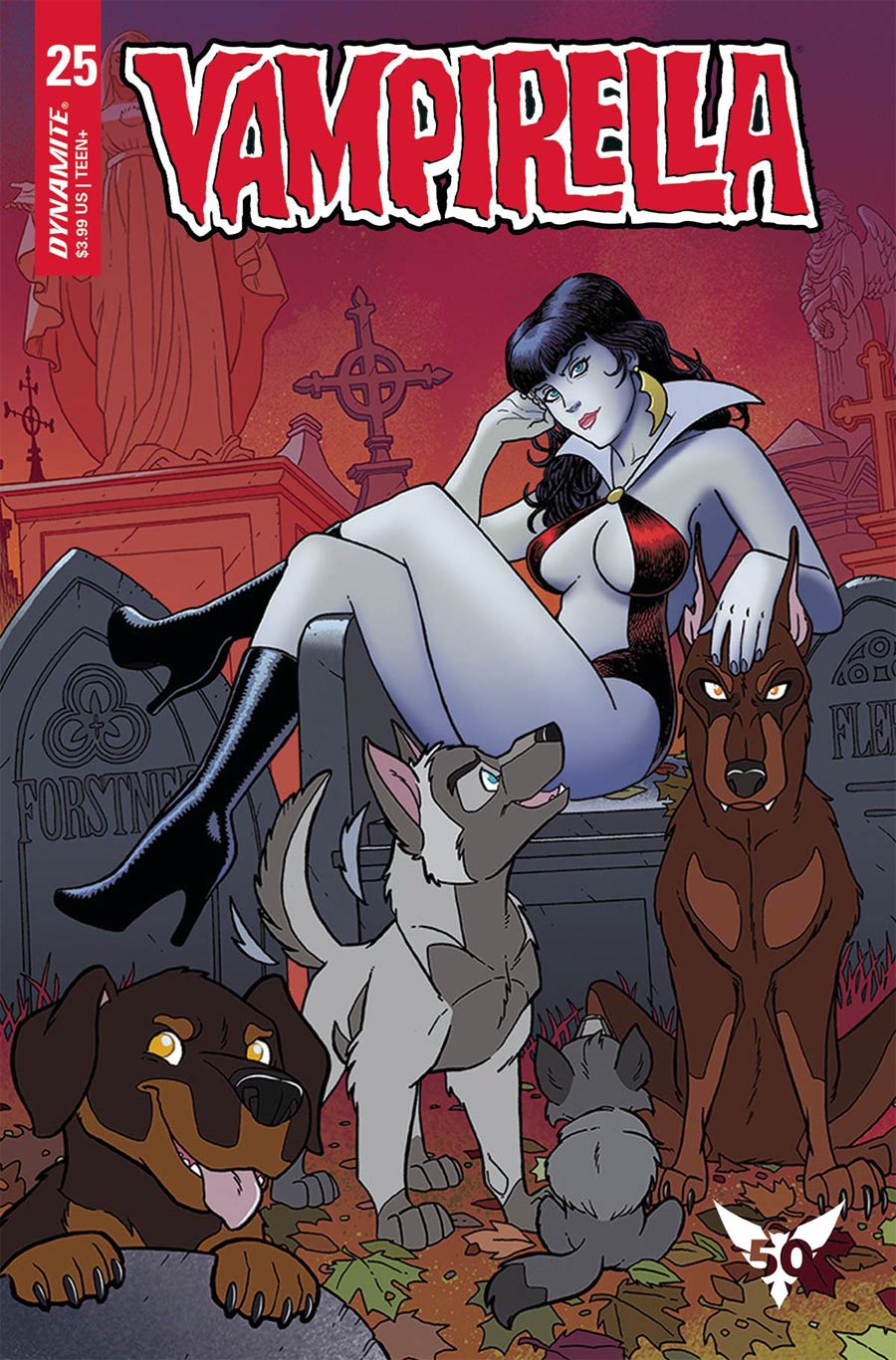 Vampirella Vol 8 #25 Cover Z-B Variant Tony Fleecs & Trish Forstner Cover