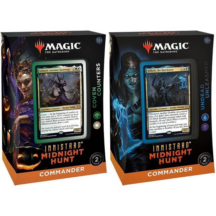 Magic The Gathering Innistrad Midnight Hunt Commander Deck (Filled Randomly)