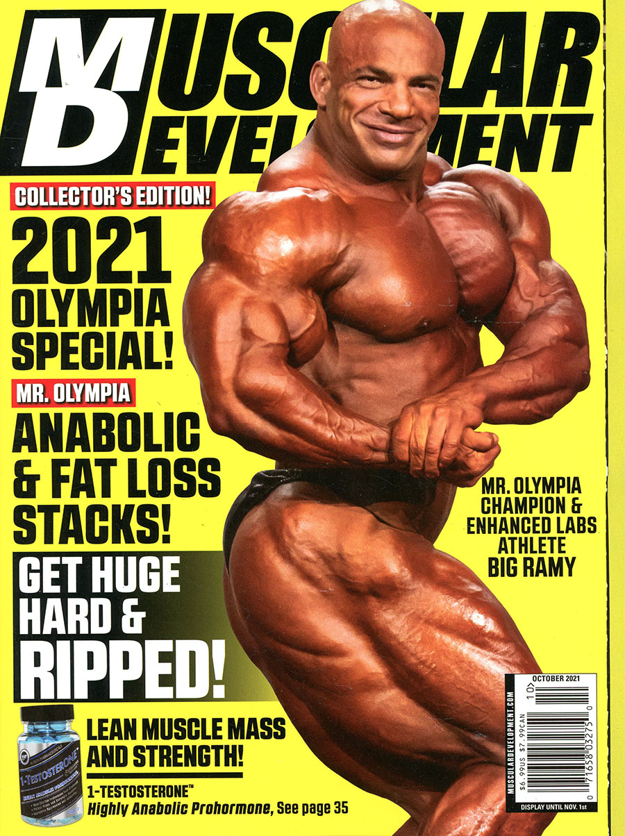 Muscular Development Magazine Vol 58 #10 October 2021