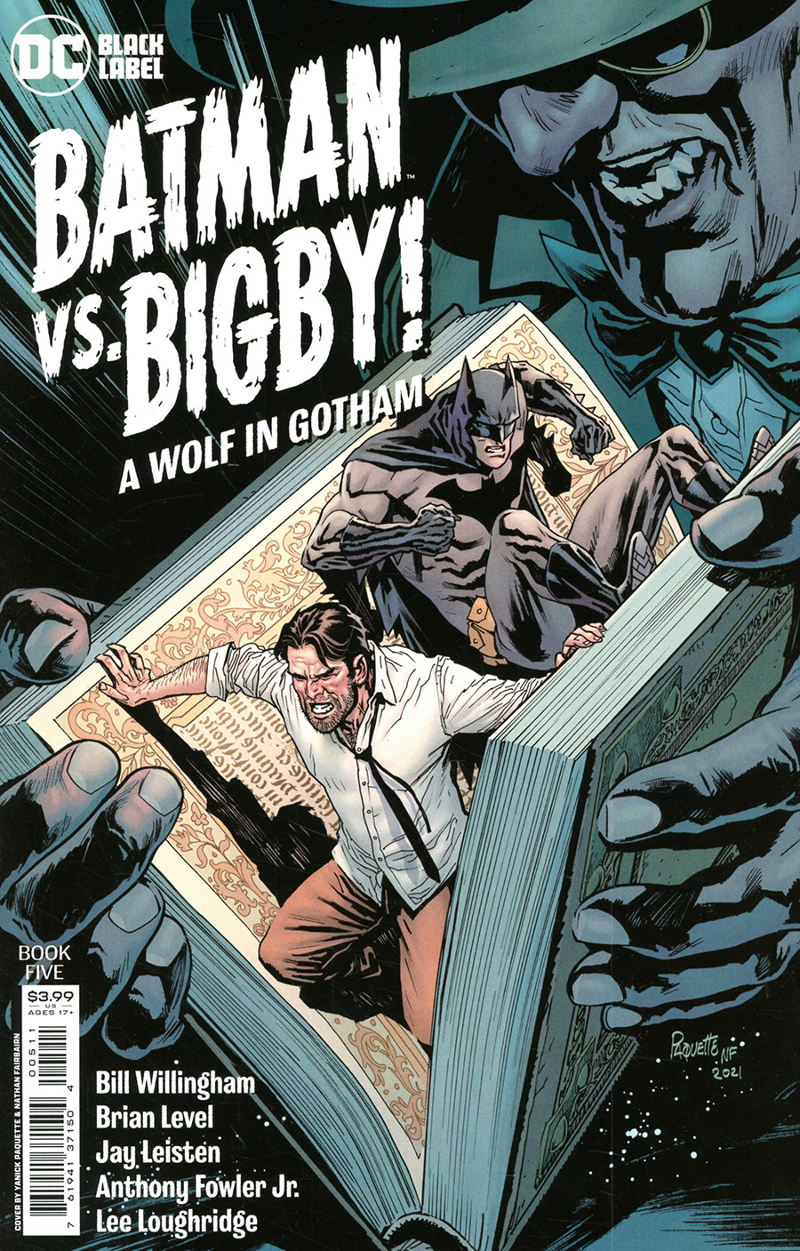 Batman vs Bigby A Wolf In Gotham #5 Cover A Regular Yanick Paquette Cover