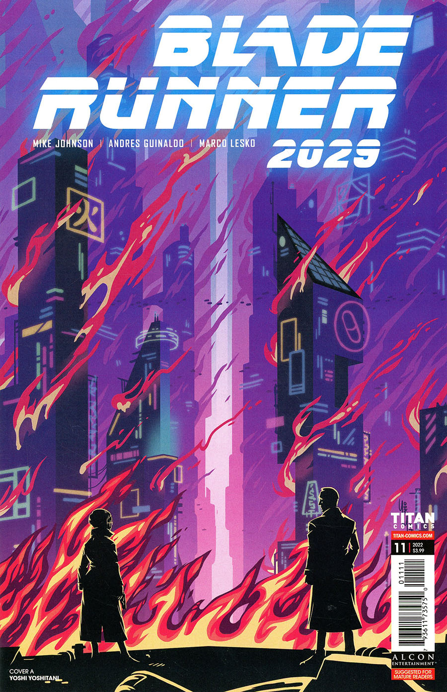 Blade Runner 2029 #11 Cover A Regular Yoshi Yoshitani Cover