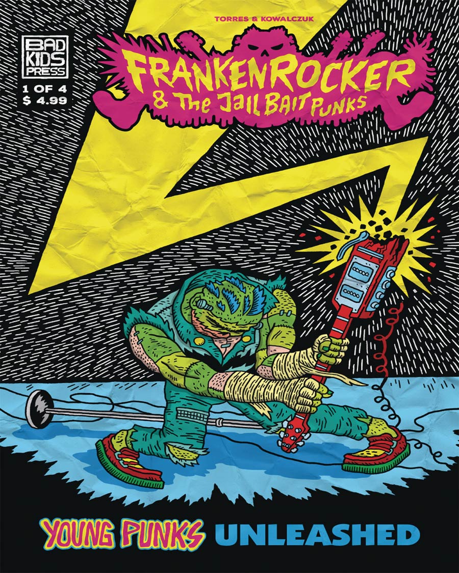 Frankenrocker And The Jailbait Punks #1 Cover A Regular Lukasz Kowalczuk Cover