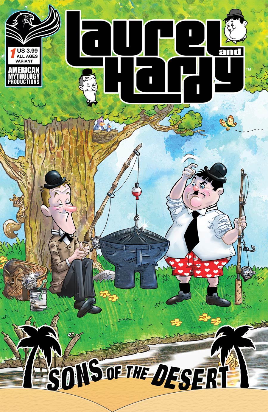 Laurel And Hardy Sons Of The Desert #1 (One Shot) Cover B Variant Jorge Pacheco Cover