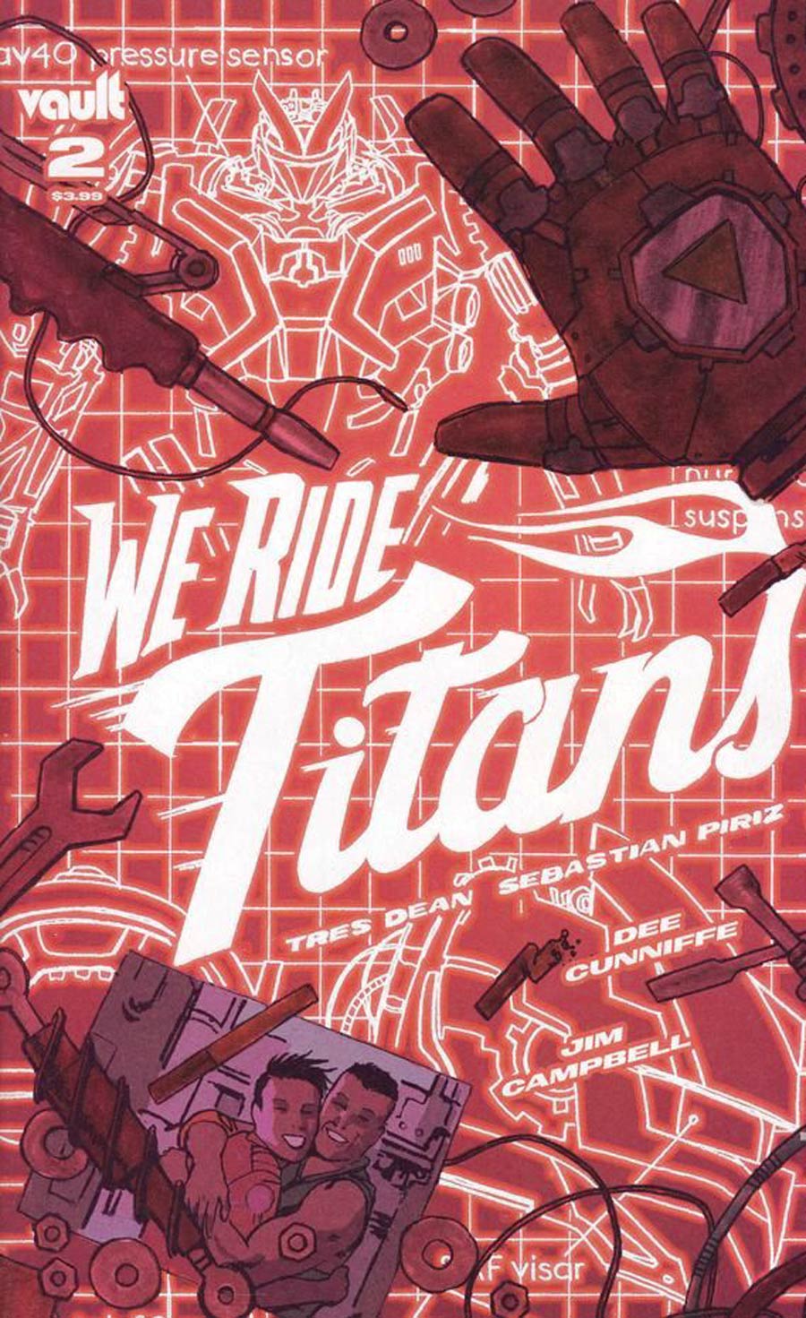 We Ride Titans #2 Cover B Variant Joshua Hixson Cover