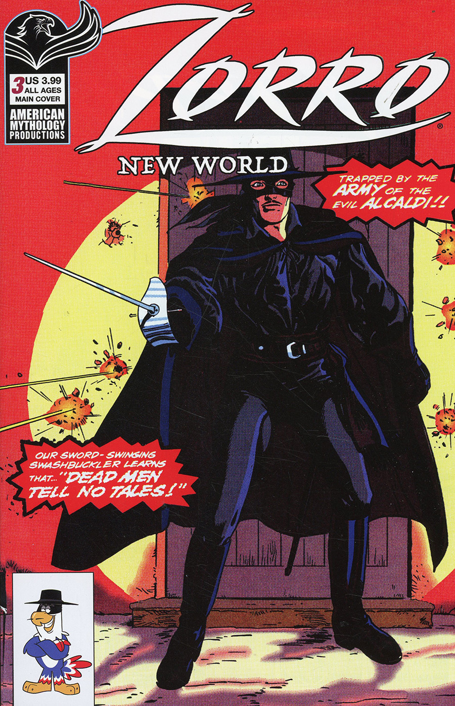 Zorro New World #3 Cover A Regular A Ranaldi Cover