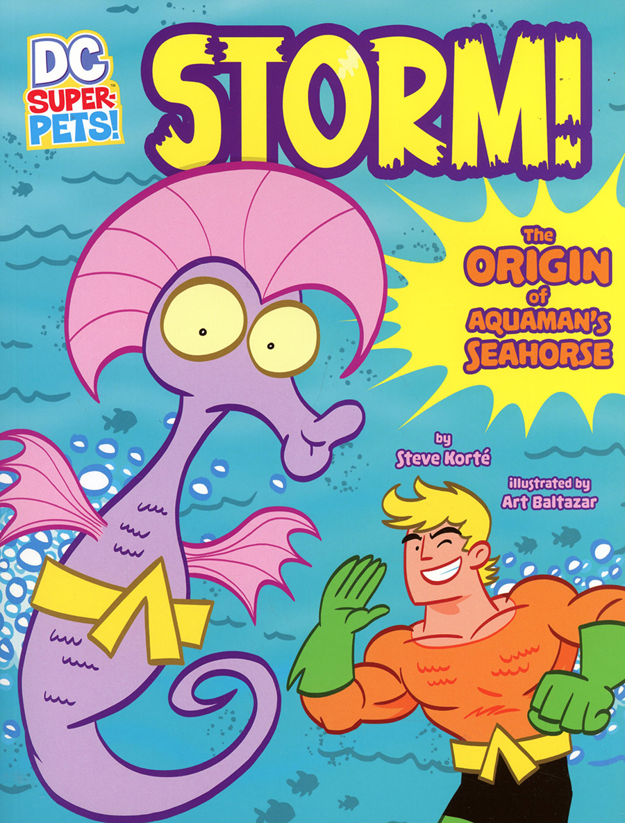 DC Super-Pets Storm Origin Of Aquamans Seahorse TP