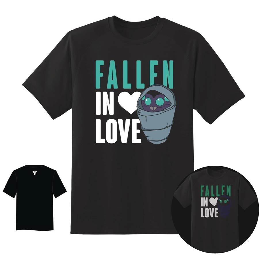 Destiny 2 Official Fallen In Love T-Shirt Large