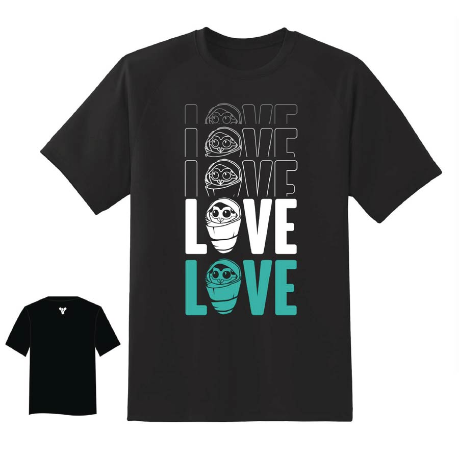 Destiny 2 Official Love Tee T-Shirt Large