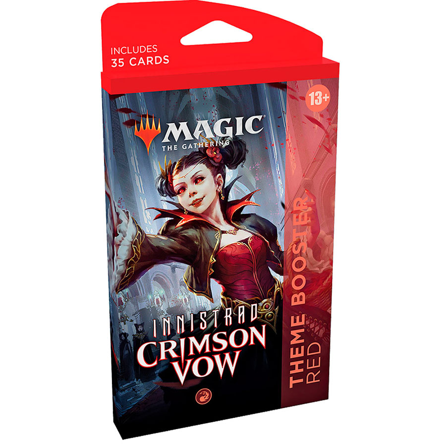 Magic The Gathering Innistrad Crimson Vow Theme Booster Pack (Filled ...