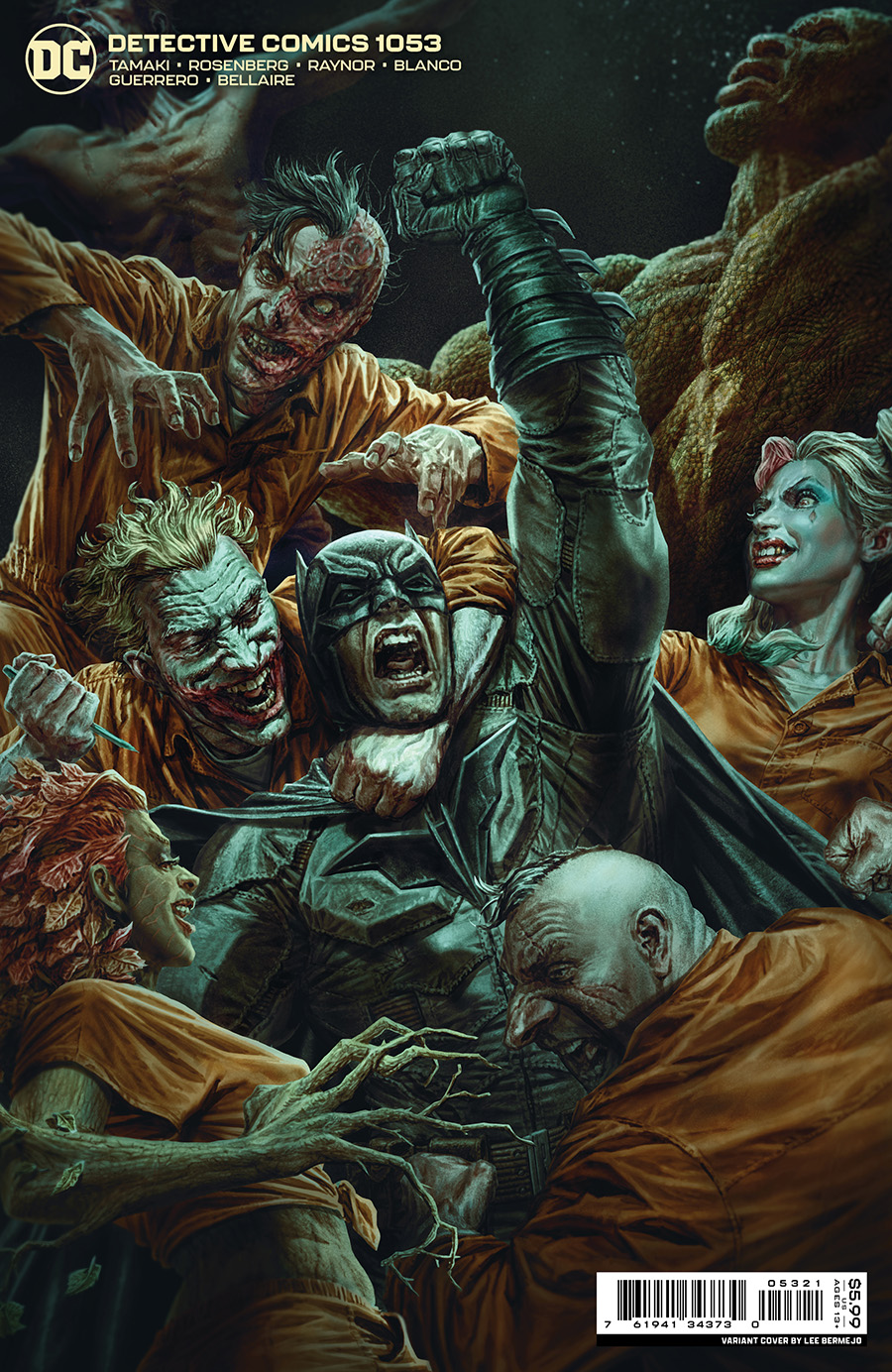 Detective Comics Vol 2 #1053 Cover B Variant Lee Bermejo Card Stock Cover