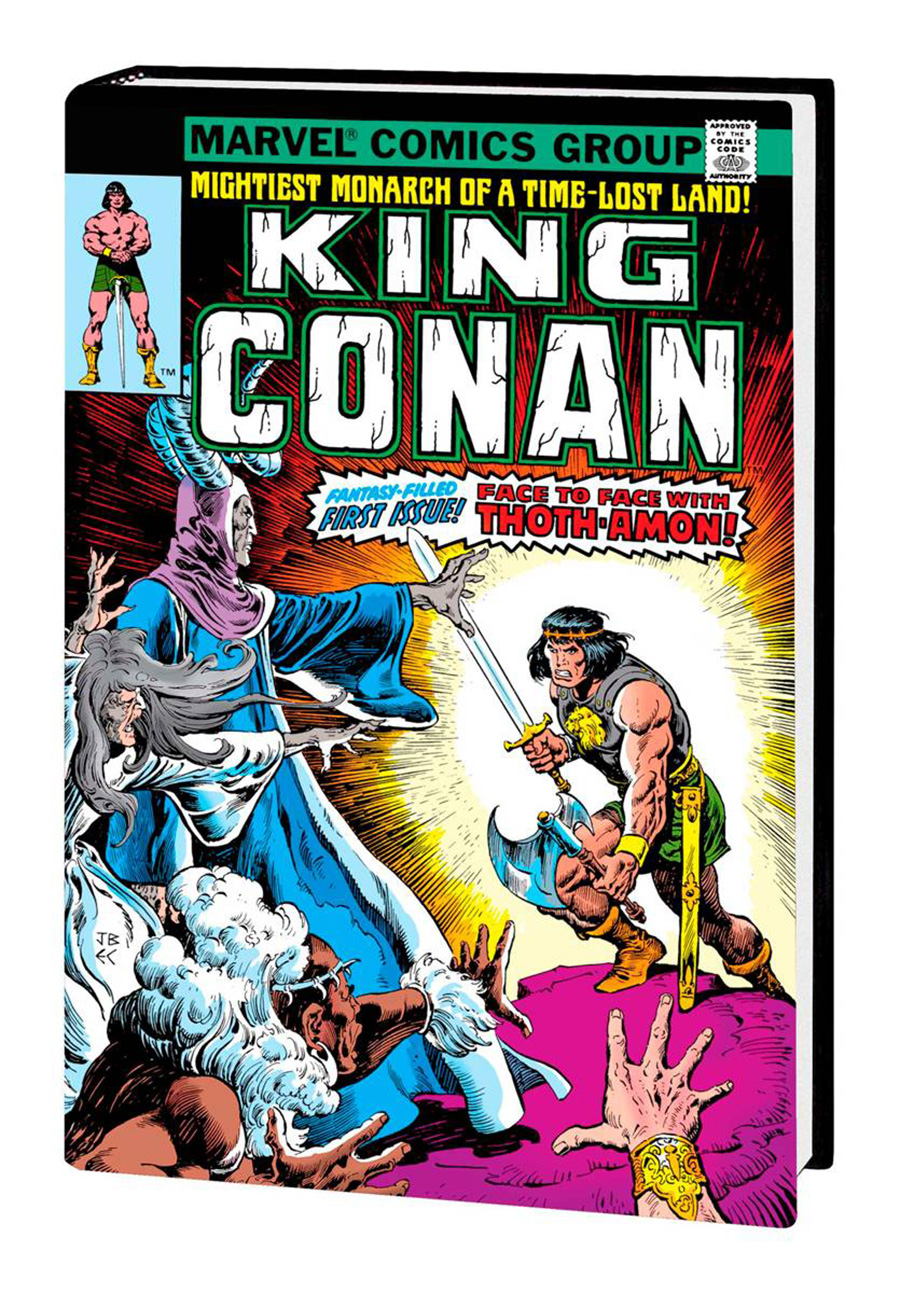 Conan The King Original Marvel Years Omnibus Vol 1 HC Direct Market John Buscema Variant Cover