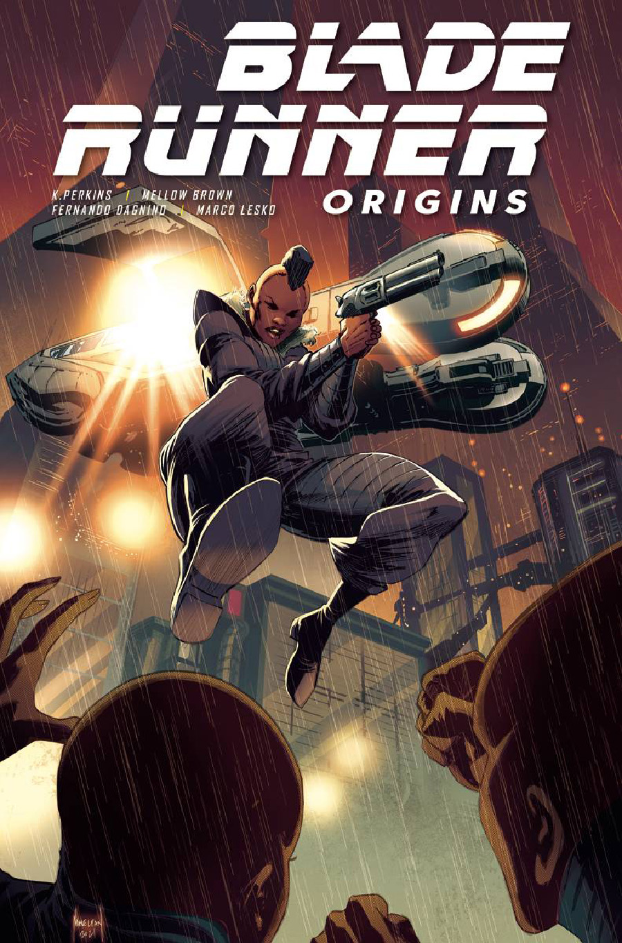 Blade Runner Origins #9 Cover D Variant Amancay Nahuelpan Cover