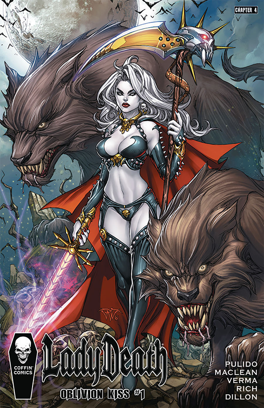 Lady Death Oblivion Kiss #1 Cover F Premiere Edition