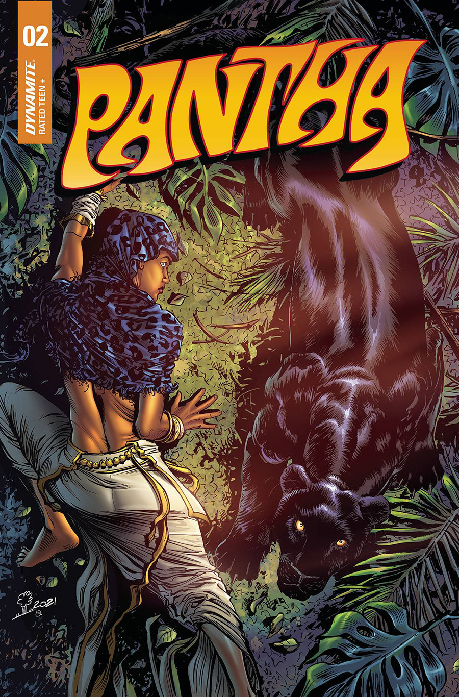 Pantha Vol 3 #2 Cover C Variant Elena Pianta Cover