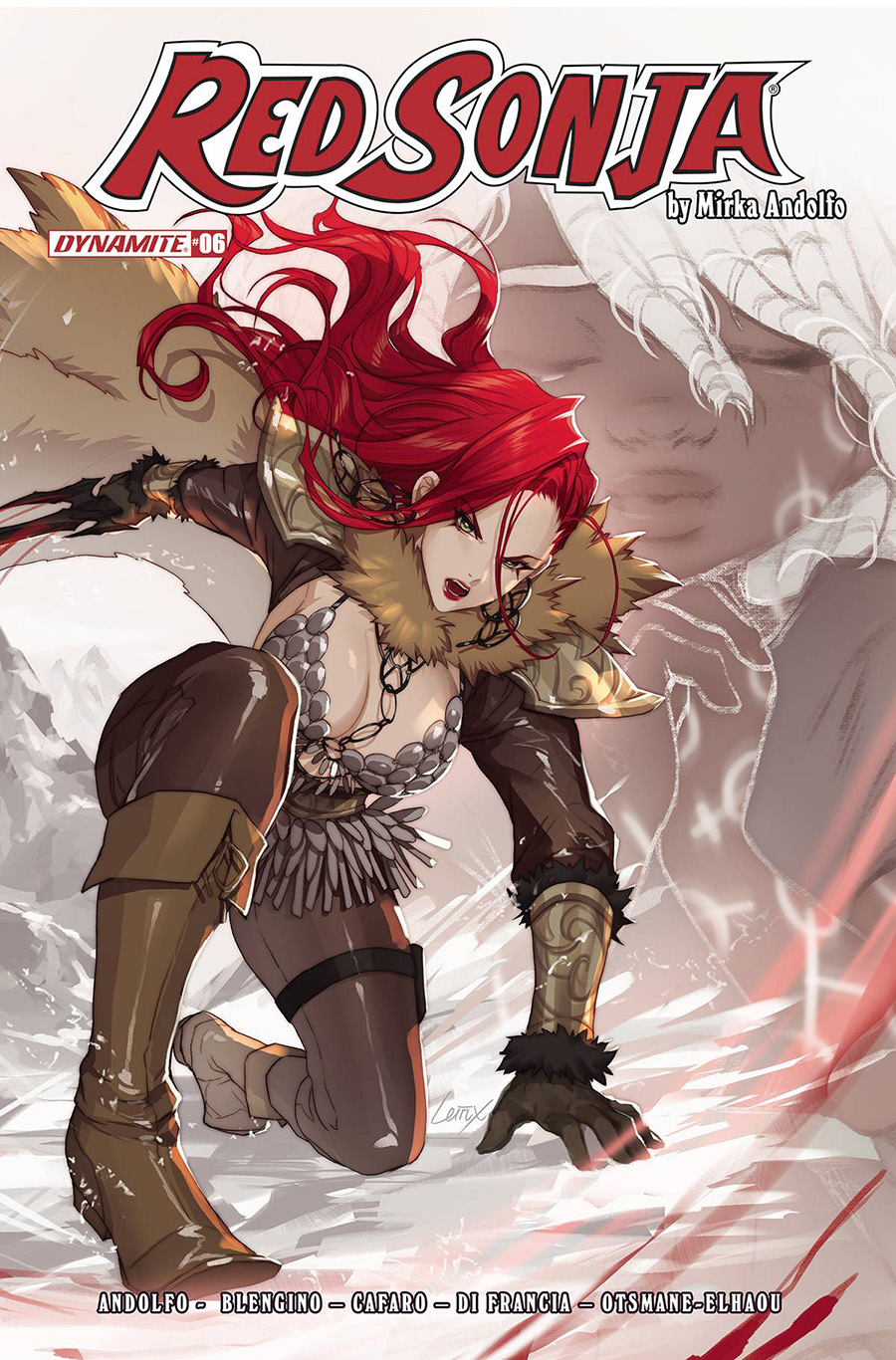 Red Sonja Vol 9 #6 Cover B Variant Lesley Leirix Li Cover