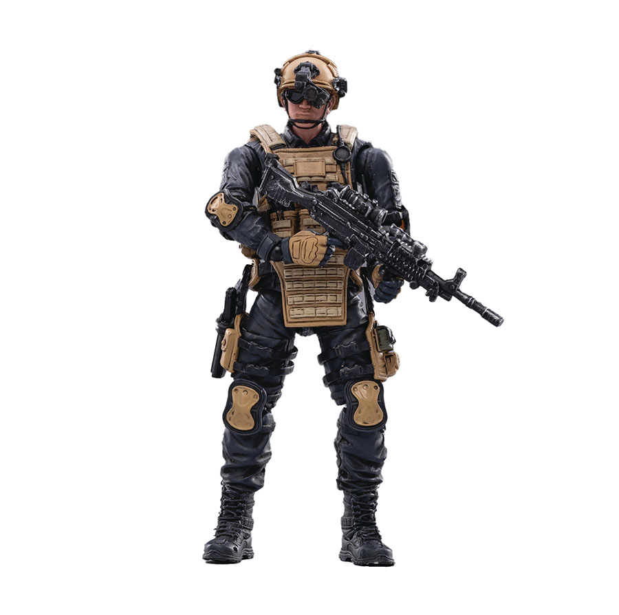 Joy Toy Peoples Armed Police 1/18 Scale Figure - Automatic Rifleman