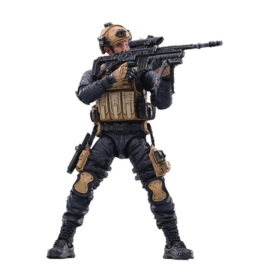 Joy Toy Peoples Armed Police 1/18 Scale Figure - Sniper