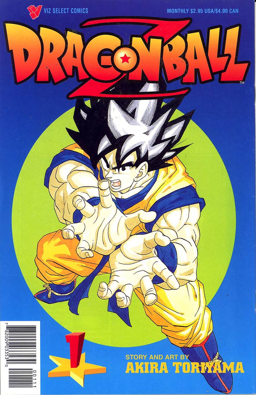 Dragon Ball Z Part 1 #1 1st Ptg