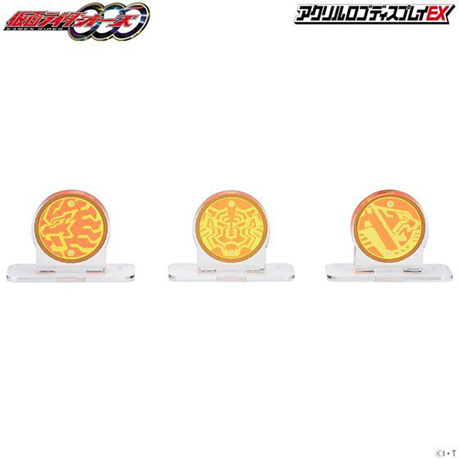 Kamen Rider OOO Ratora-Ta Combo Core (3 Piece) Logo Stand