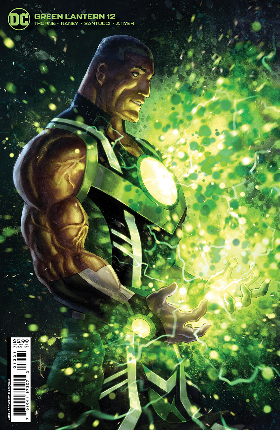 Green Lantern Vol 7 #12 Cover B Variant Alan Quah Card Stock Cover (Limit 1 Per Customer)