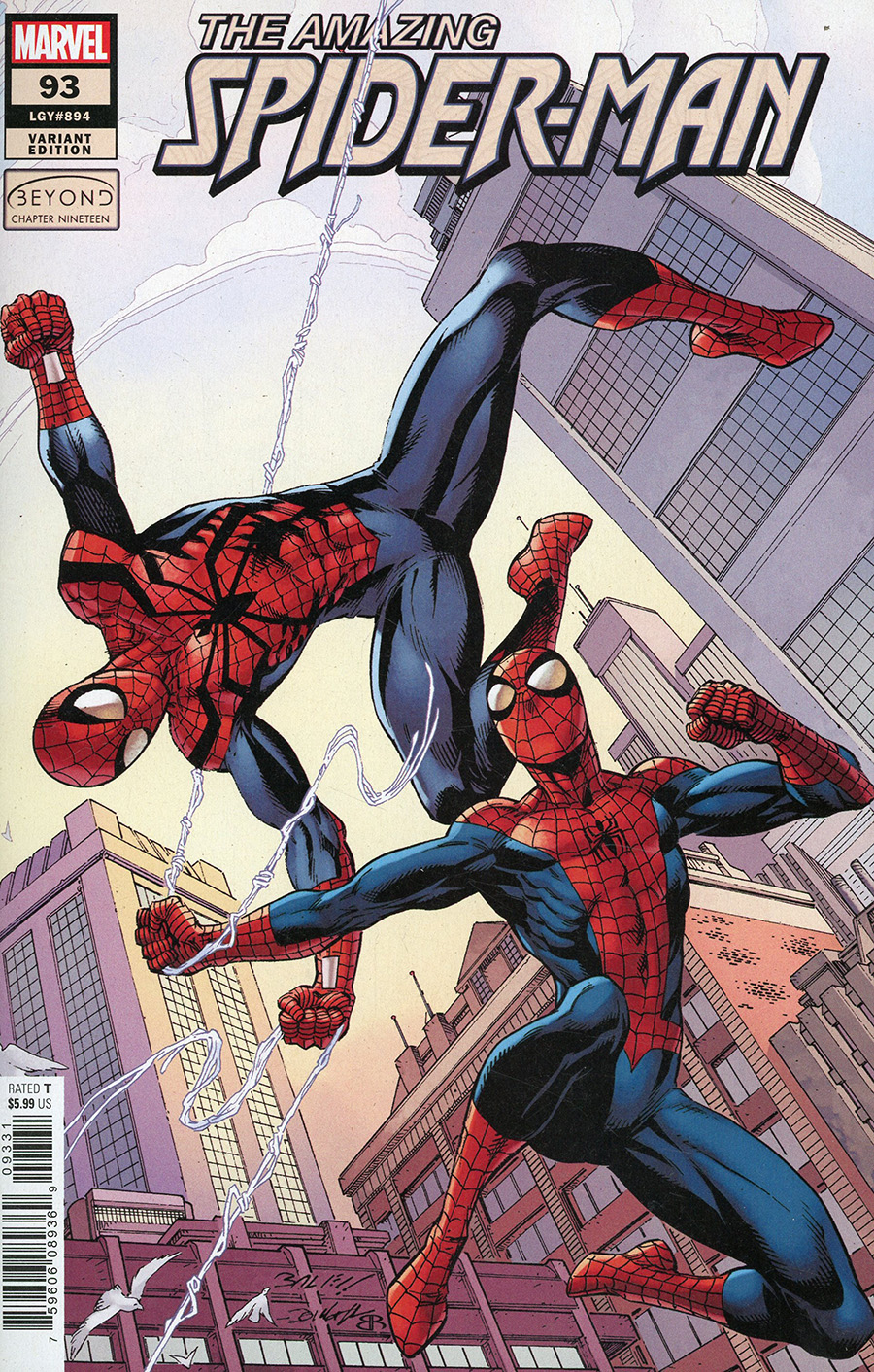 Amazing Spider-Man Vol 5 #93 Cover B Variant Mark Bagley Cover (Limit 1 Per Customer)