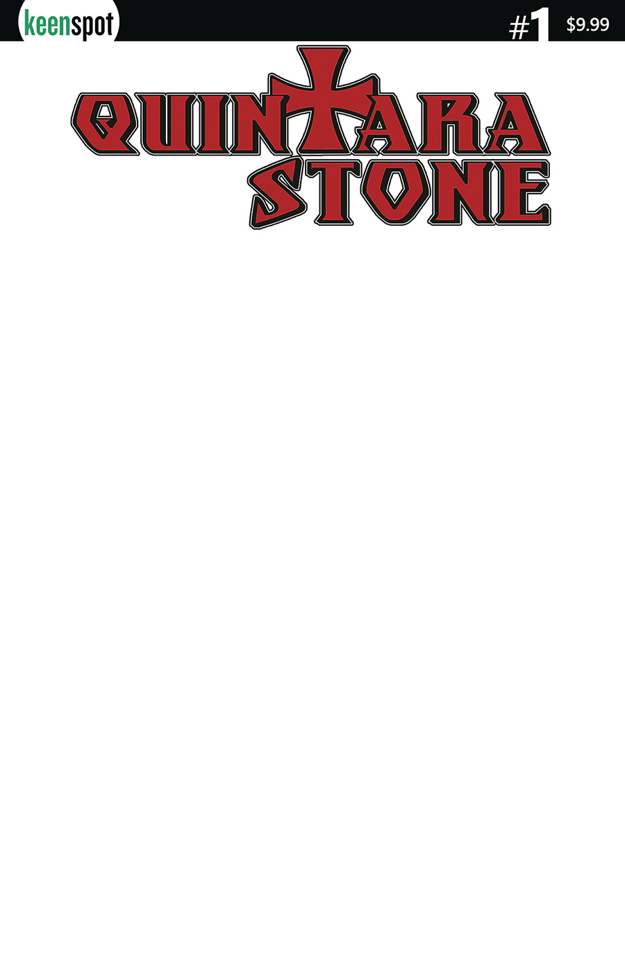 Quintara Stone #1 Cover H Variant Blank Cover