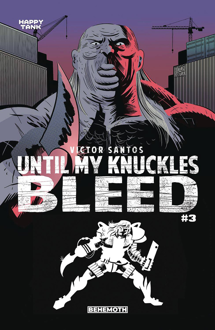 Until My Knuckles Bleed #3 Cover B Variant Victor Santos Cover