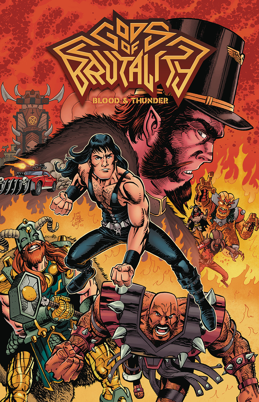 Gods Of Brutality Vol 1 Blood And Thunder TP