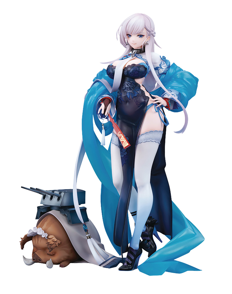 Azur Lane Belfast Roses Of Iridescent Clouds 1/7 Scale PVC Figure