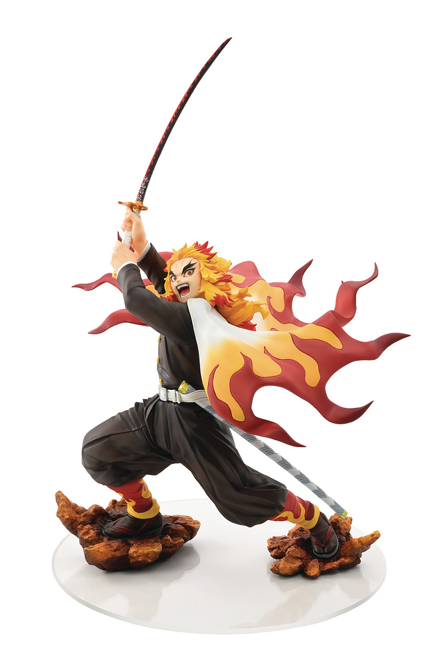 Demon Slayer Kimetsu No Yaiba Kyojuro Rengoku 1/8 Scale PVC Figure Normal Version