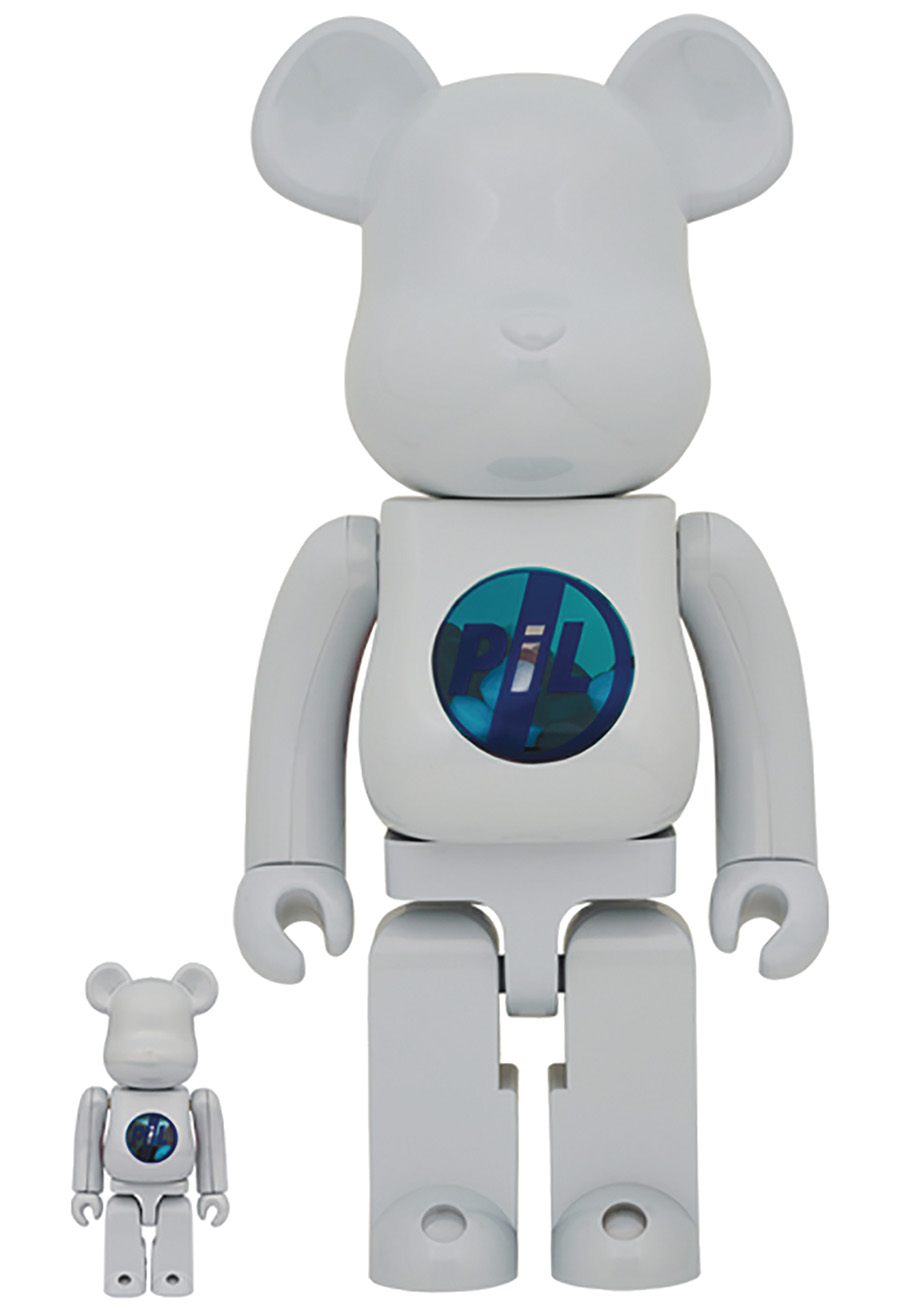 Pil Chrome 100 Percent & 400 Percent 2-Pack Bearbrick