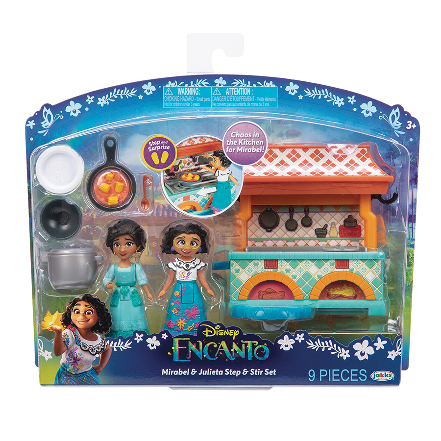 Disney Encanto Julietas Kitchen Small Doll Playset Case