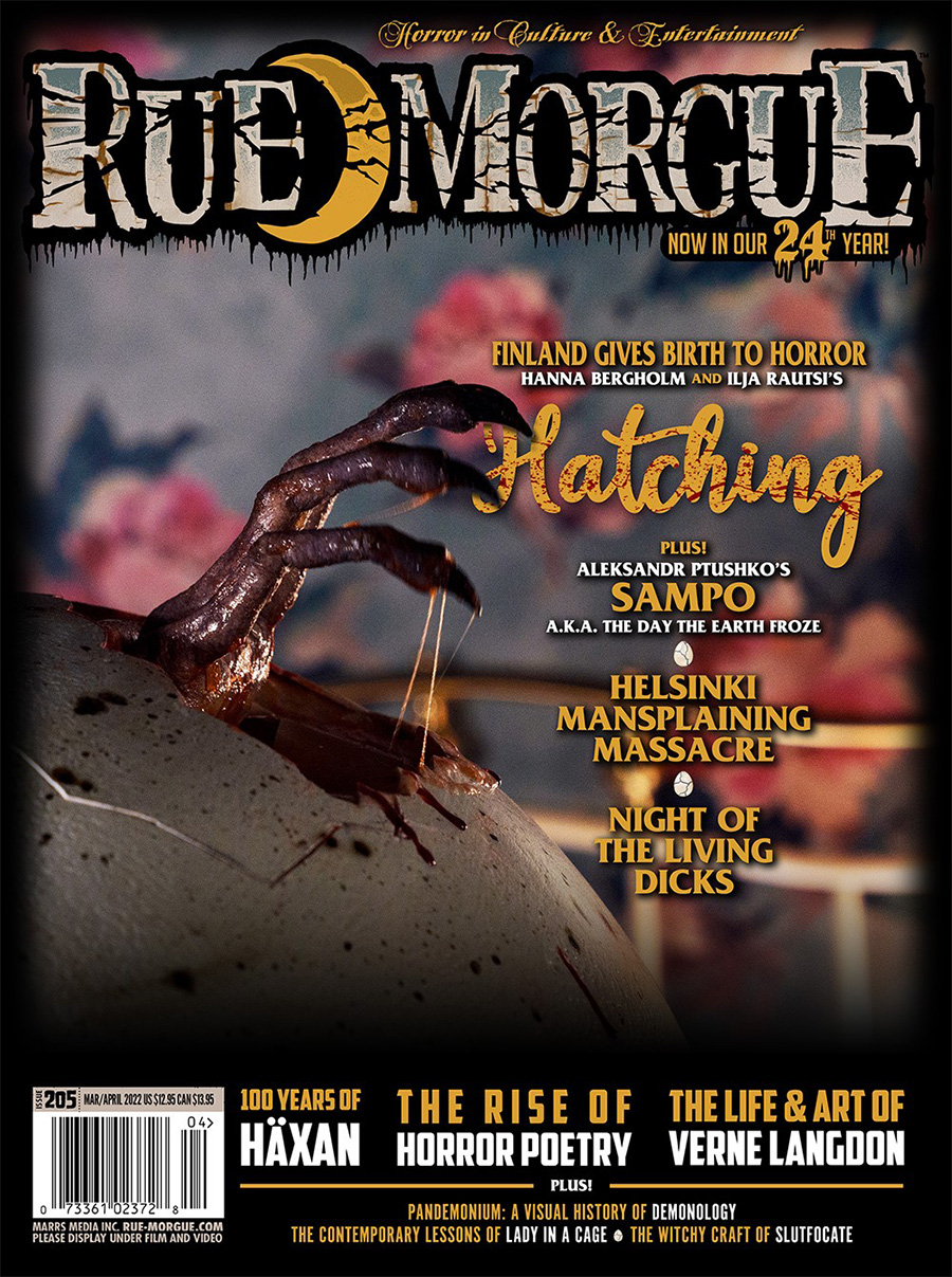 Rue Morgue Magazine #205 March / April 2022