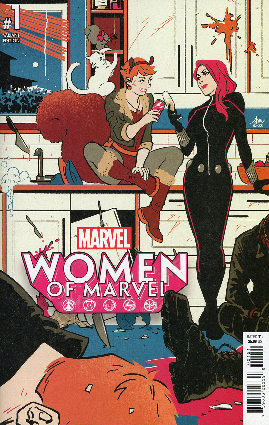 Women Of Marvel (2022) #1 (One Shot) Cover E Incentive Audrey Mok Variant Cover