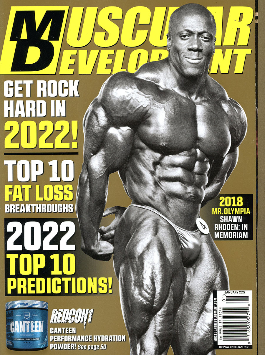 Muscular Development Magazine Vol 59 #1 January 2022