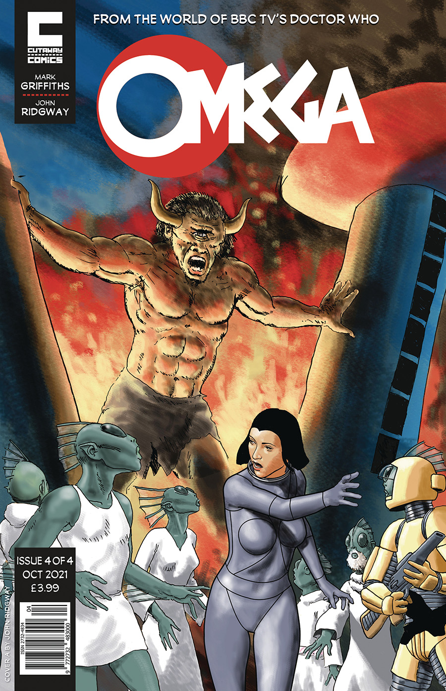 Omega #4 Cover A Regular John Ridgway Cover