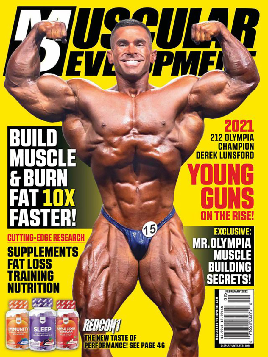 Muscular Development Magazine Vol 59 #2 February 2022