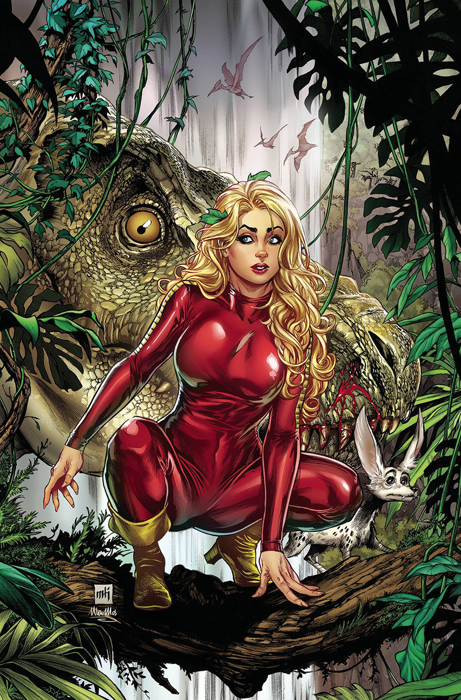 Barbarella Vol 2 #7 Cover Q Incentive Mike Krome Virgin Cover