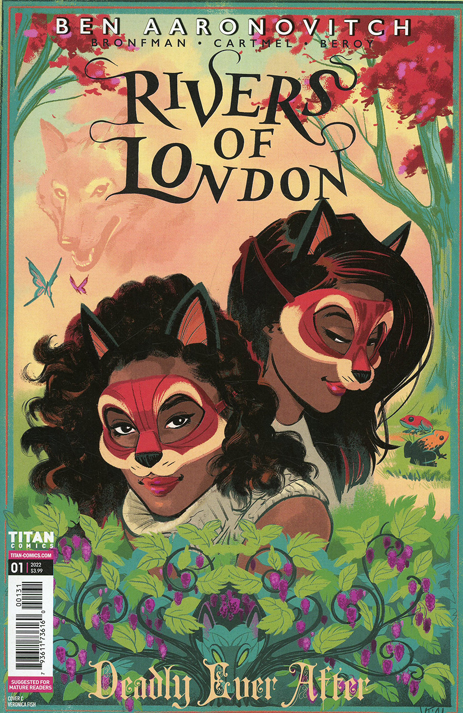 Rivers Of London Deadly Ever After #1 Cover C Variant Veronica Fish Cover