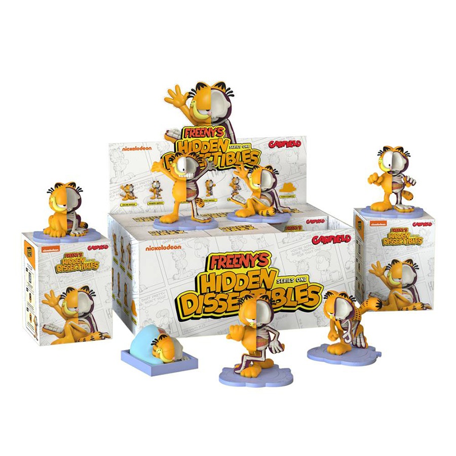 Garfield Freenys Hidden Dissectibles Mini Figure Blind Mystery Box