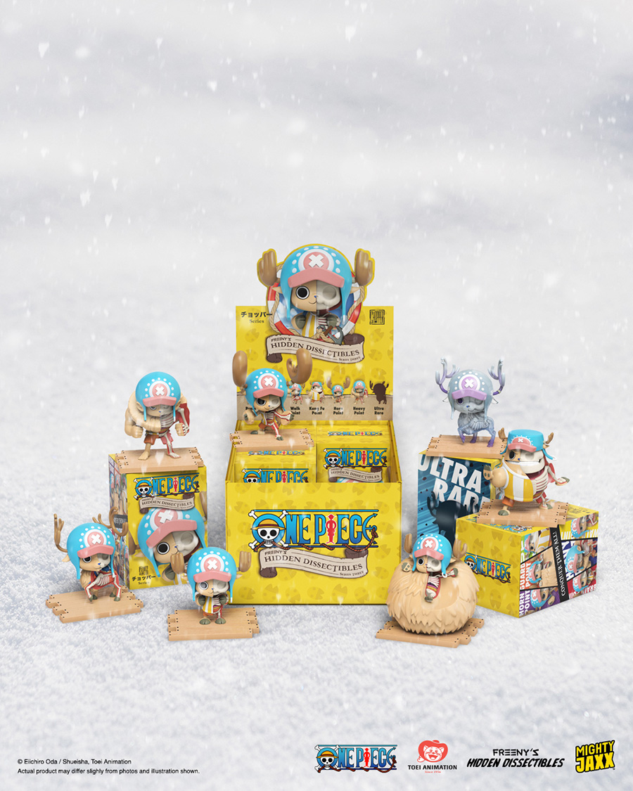 One Piece Freenys Hidden Dissectibles Wave 3 Chopper Blind Mystery Box 6-Piece Display