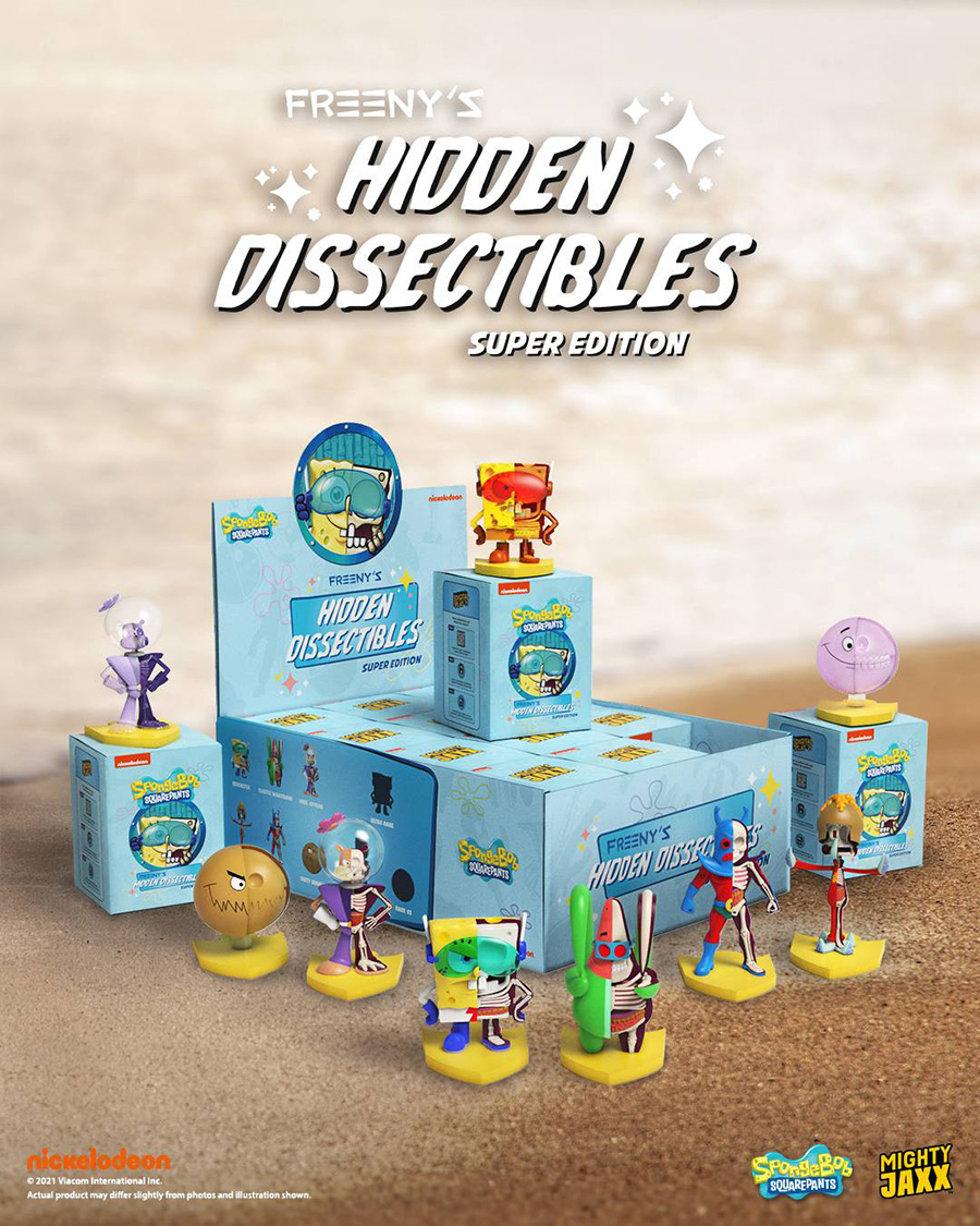 SpongeBob SquarePants Freenys Hidden Dissectibles Series 4 Super Edition Figure Blind Mystery Box