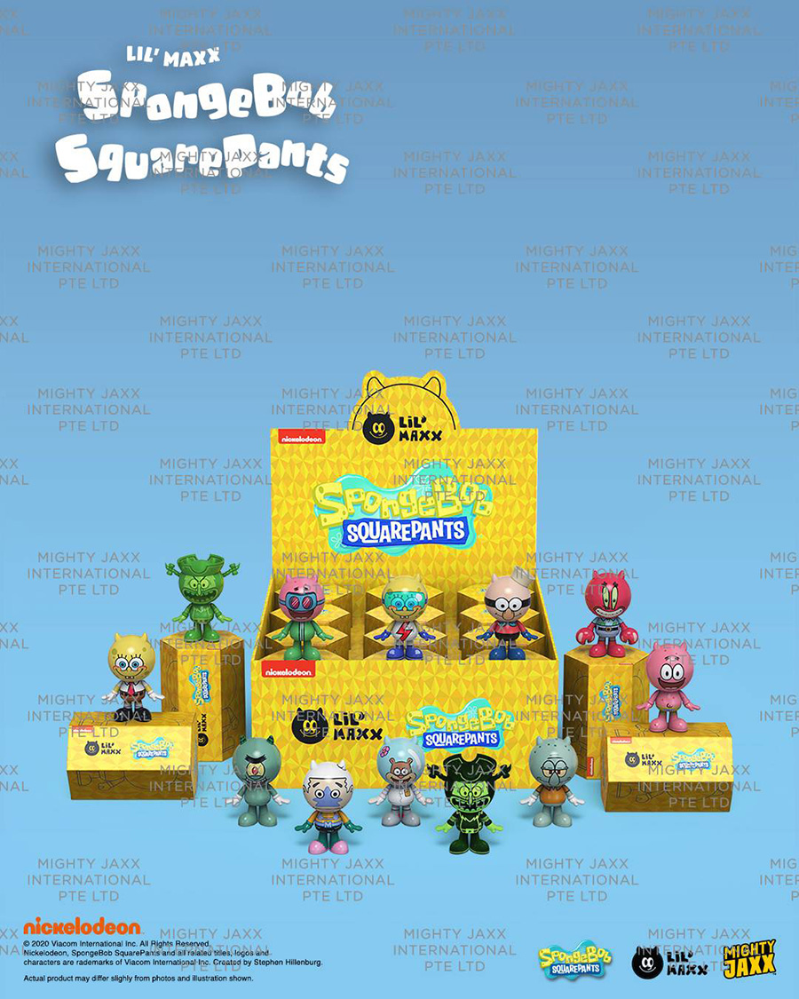 SpongeBob SquarePants Lil Max Mini Figure Blind Mystery Box