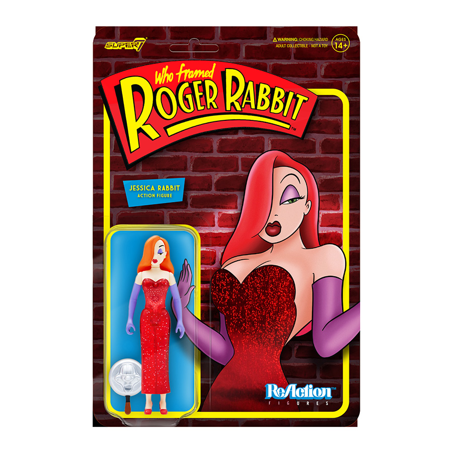 Who Framed Roger Rabbit ReAction Figure Wave 1 - Jessica Rabbit - Midtown  Comics