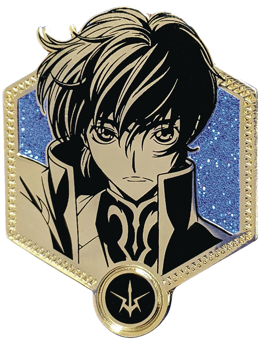 Code Geass Lelouch Limited Edition 2 Gold Enamel Pin Emblem