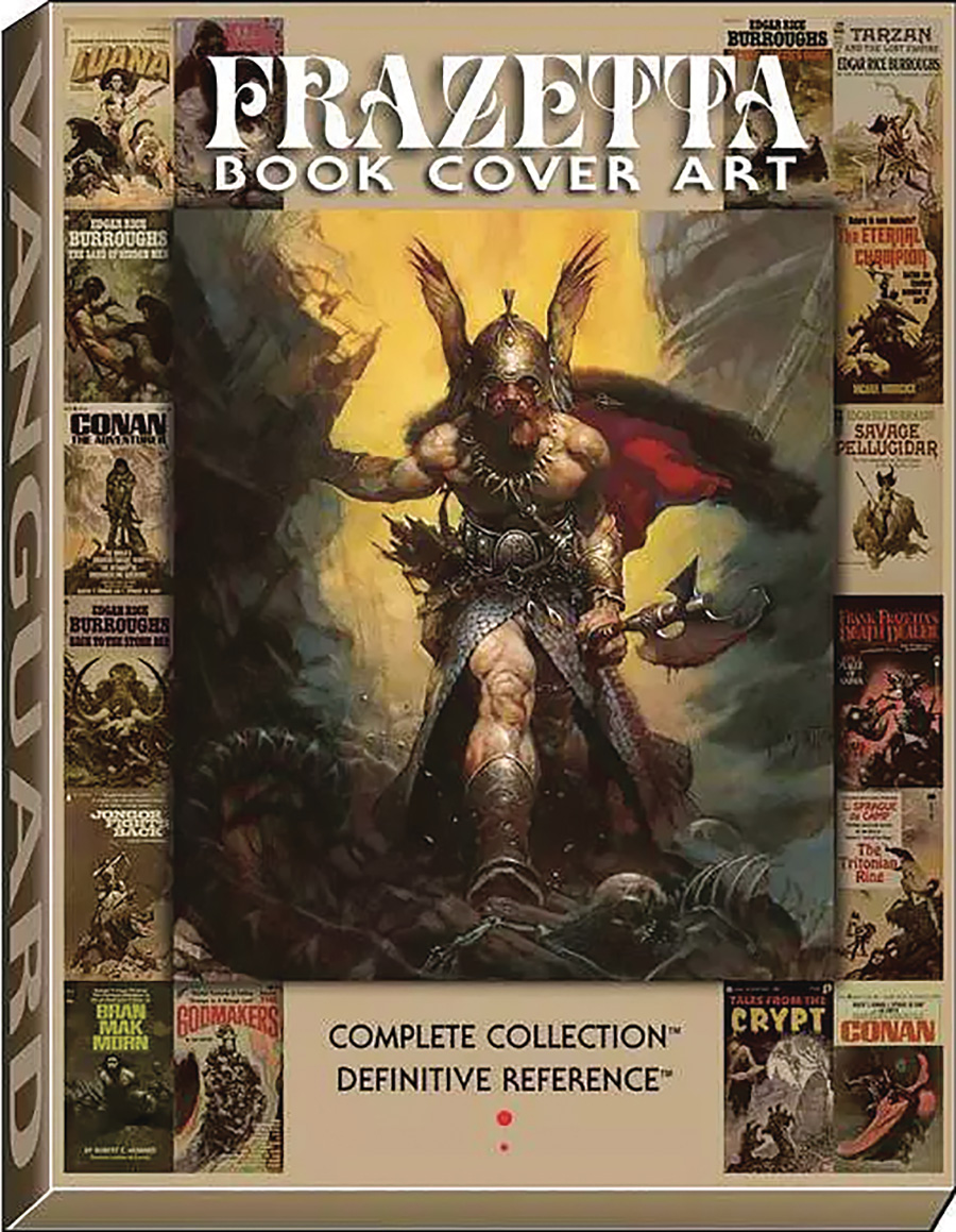 Frazetta Book Cover Art Definitive Reference HC