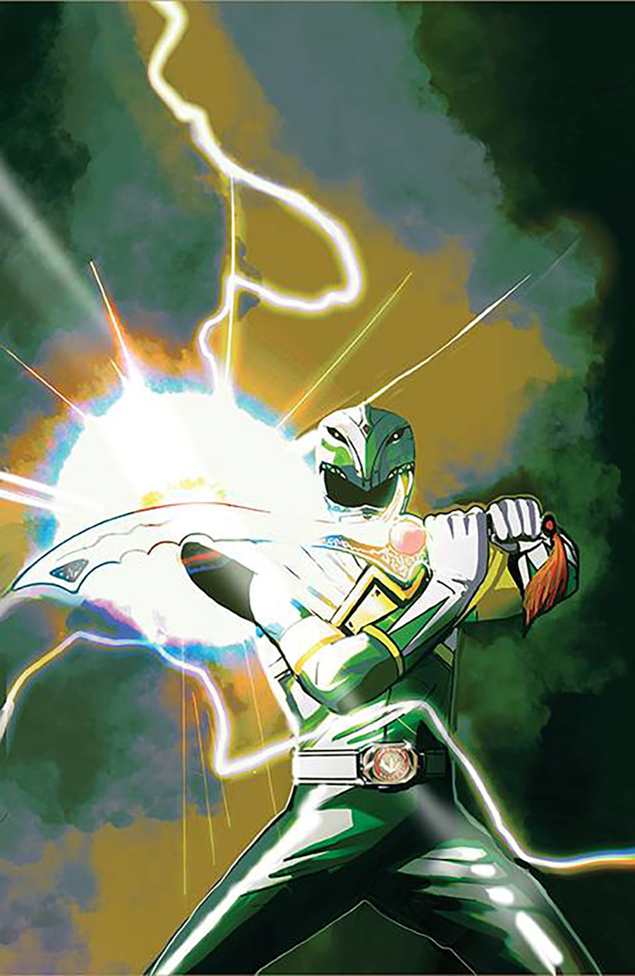 Power Rangers Universe #6 Cover C Incentive Nikolas Draper-Ivey Dark Ranger Virgin Variant Cover